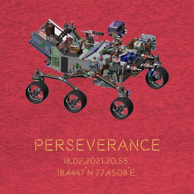 Perseverance mars rover 2020 by HuygensBase